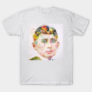 FRANZ KAFKA watercolor portrait .1 T-Shirt